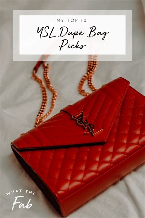 ysl fold over purse|YSL purse dupe.